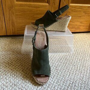 TOMS - Monica Espadrille Wedge - Excellent Condition